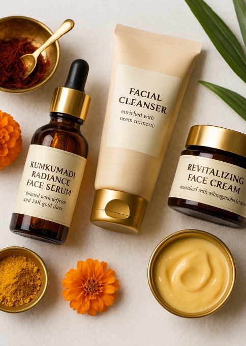 Ayurvedic skin care products